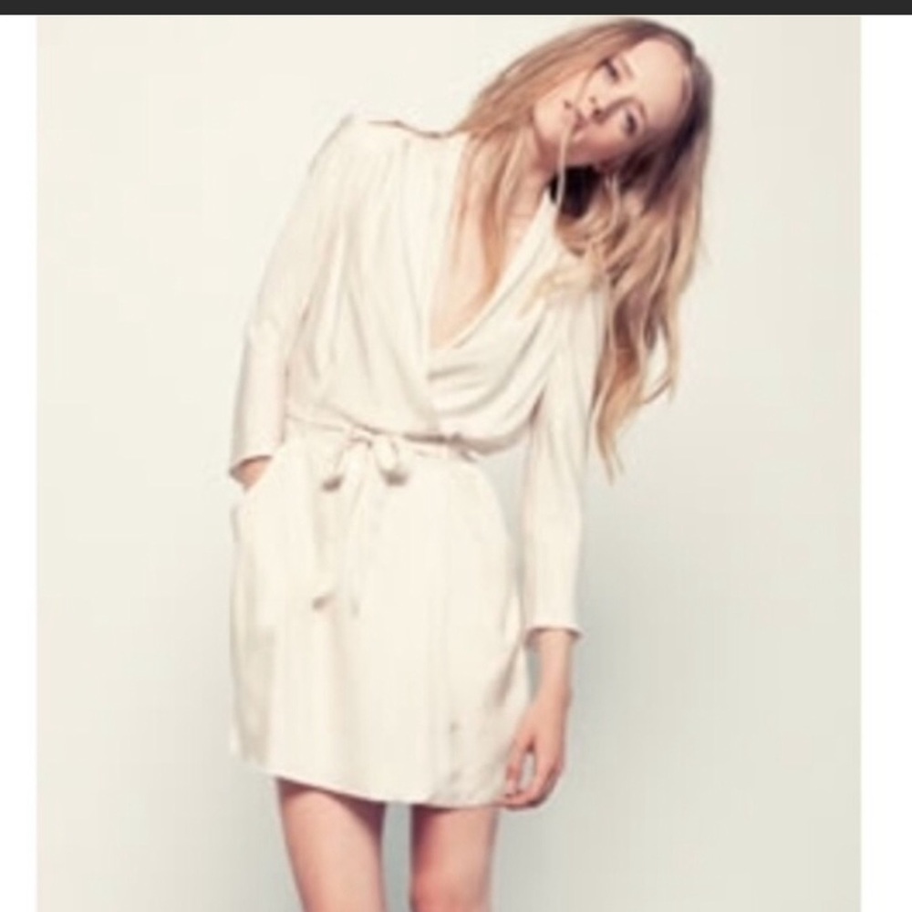 Aritzia Wilfred Franca wrap dress